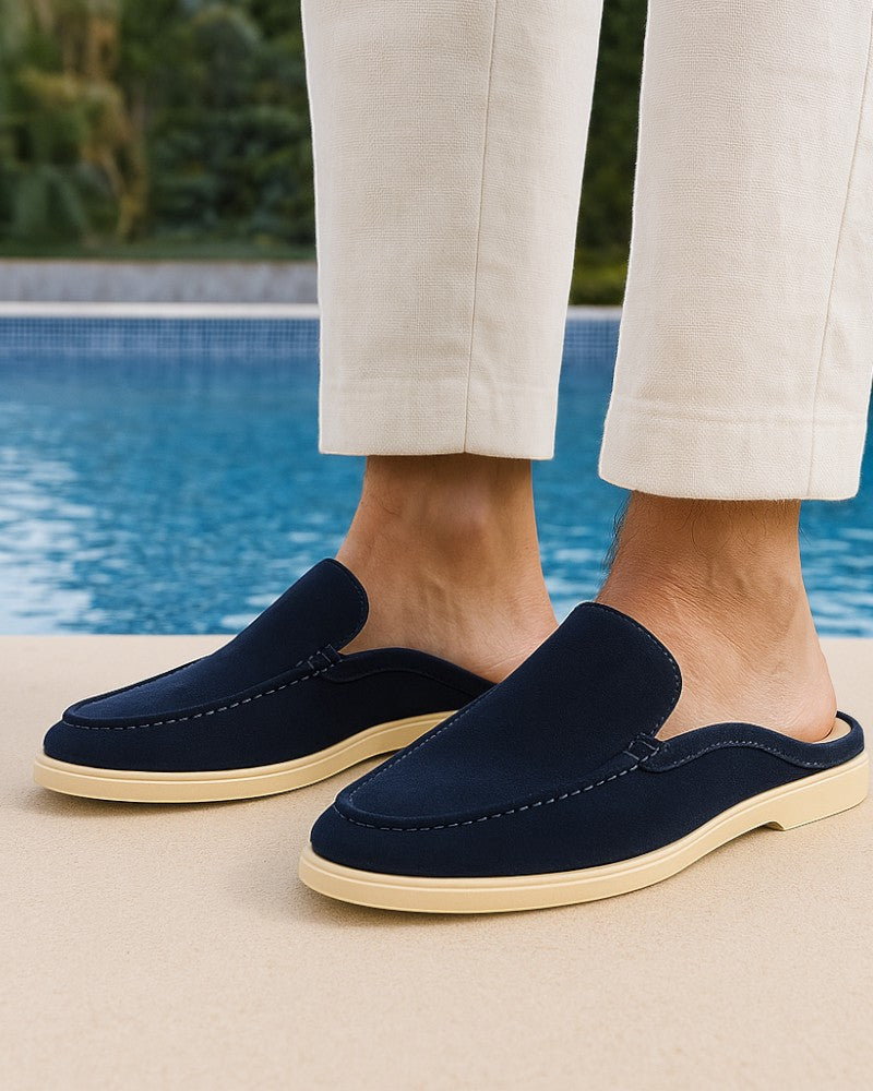 Men’s Backless Mule Loafers