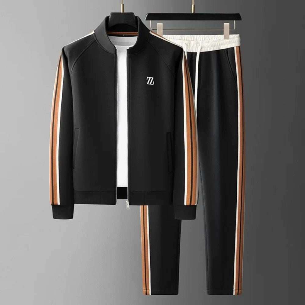 Athletic Sportswear Tracksuit Pants Jacket Set