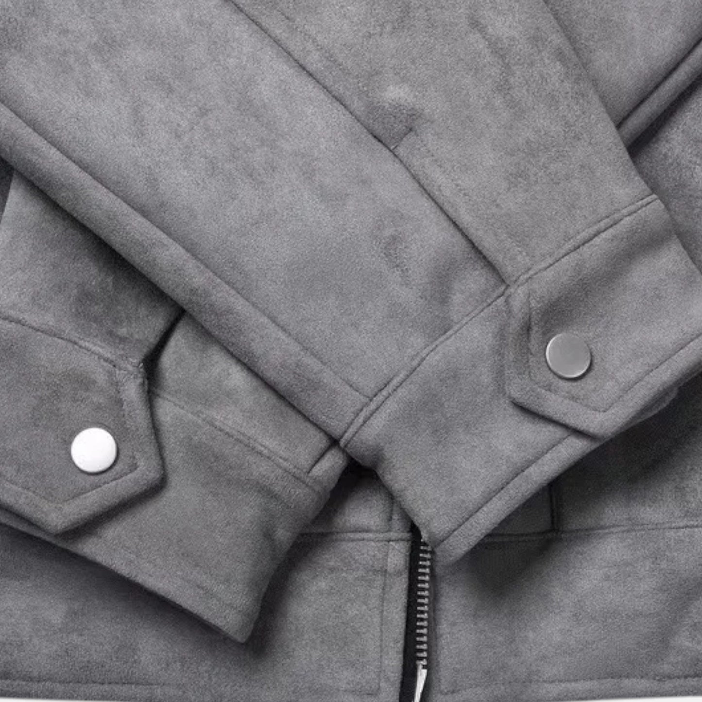 Men’s Minimalist Textured Shacket