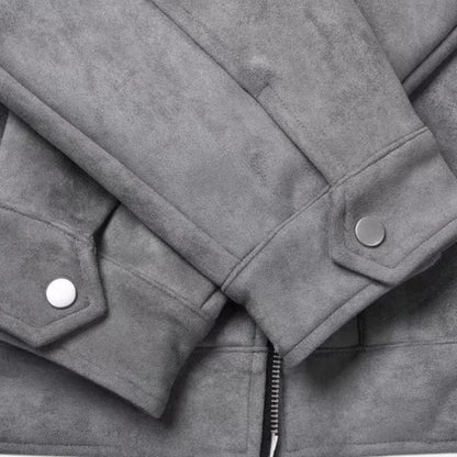 Men’s Minimalist Textured Shacket