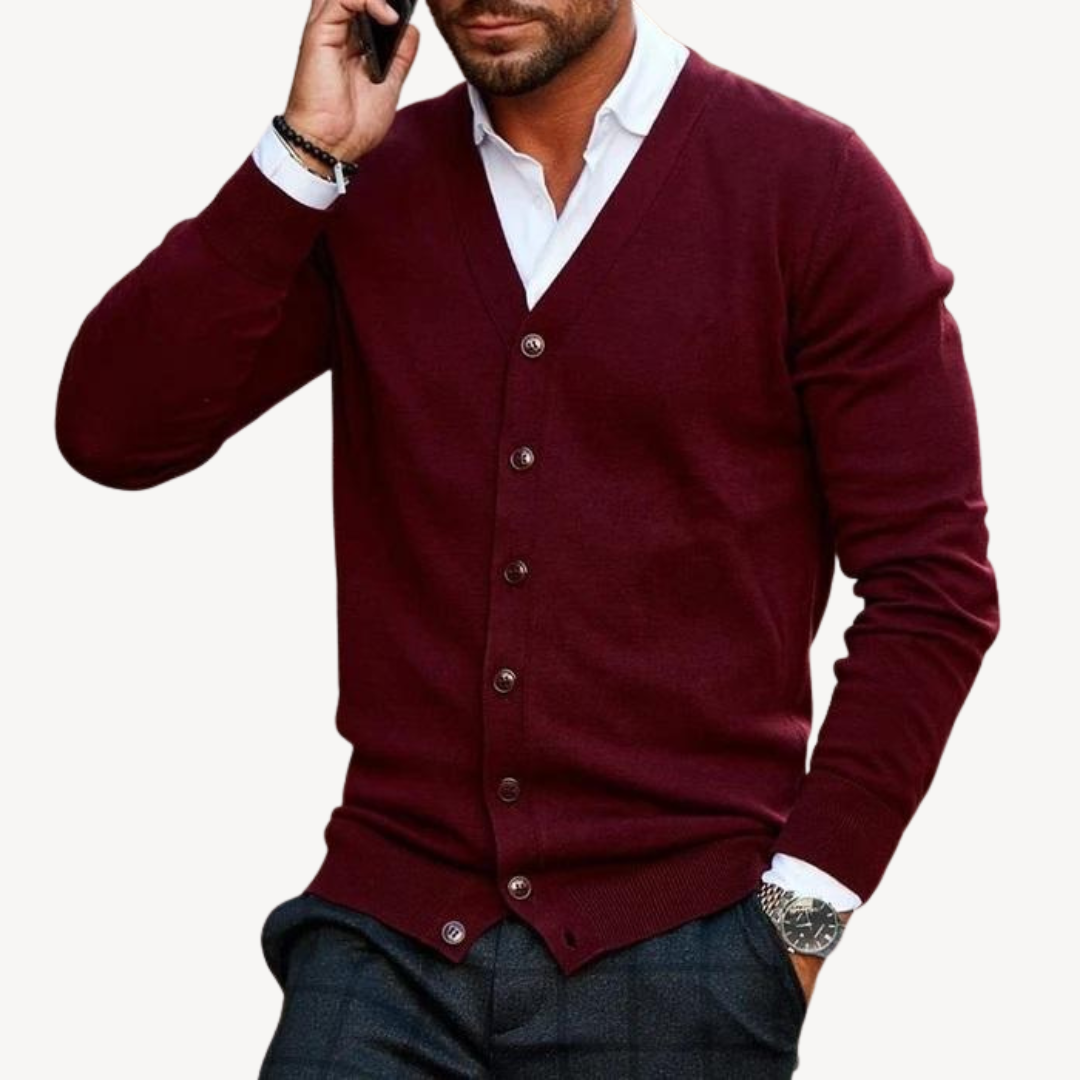 Men’s Classic Button Cardigan