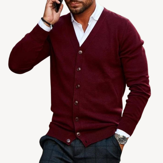 Men’s Classic Button Cardigan