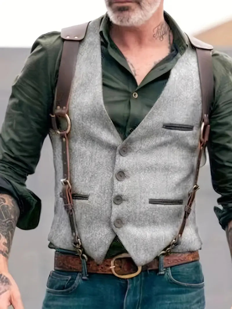 Classic Fit Men's Vest
