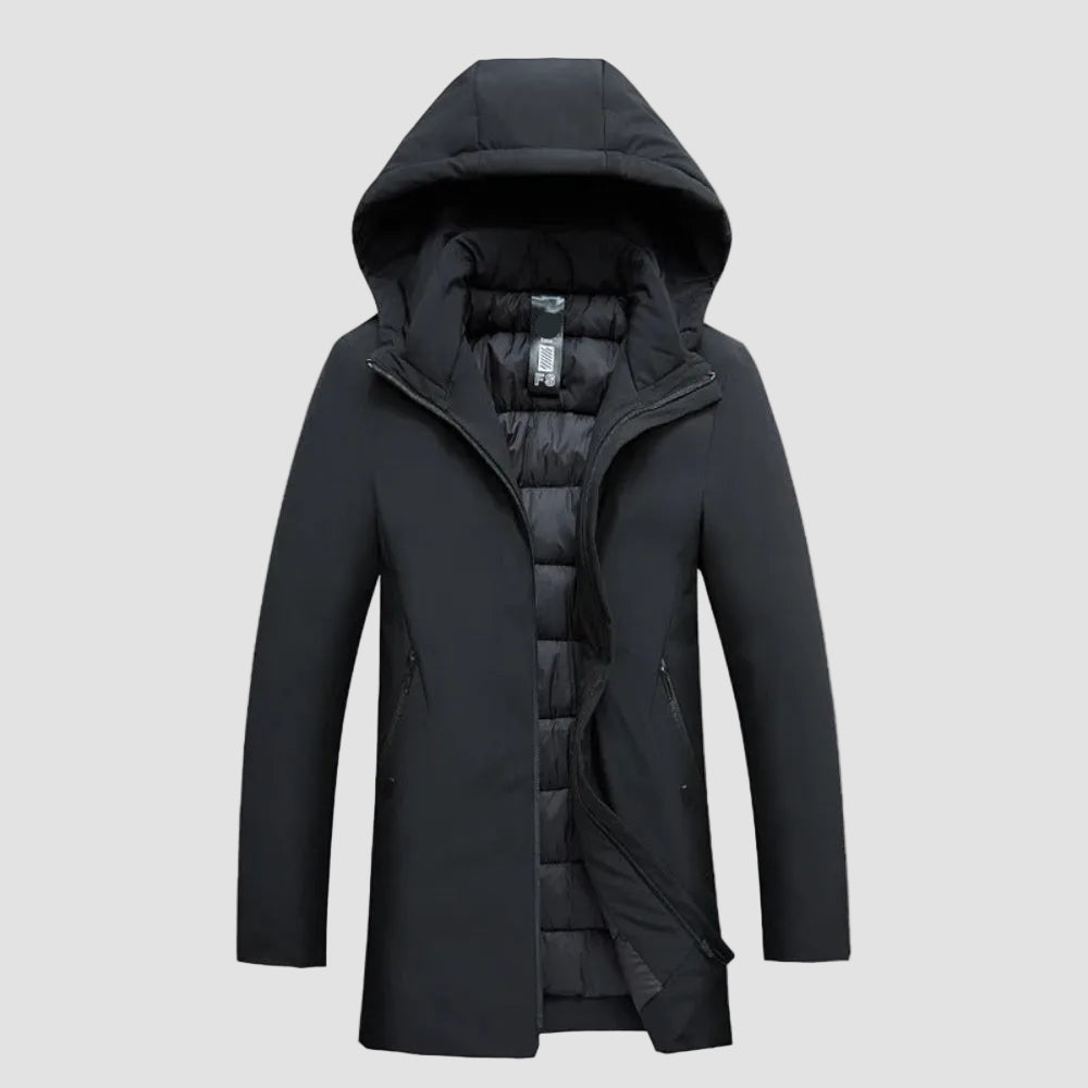 Thermal Insulated Men's Snow Jacket Coat - BritishElegance