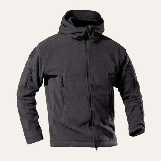 Men’s Tactical Fleece Hooded Jacket