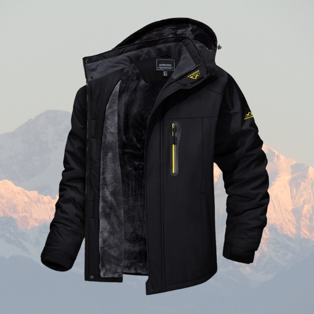 Leo | Waterproof Fleece Winter Jacket for Men