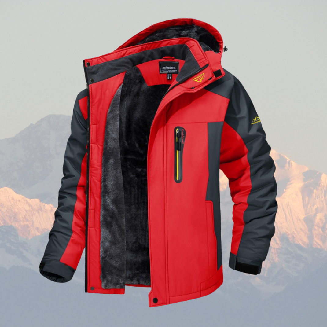 Leo | Waterproof Fleece Winter Jacket for Men