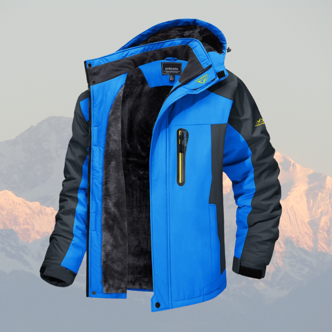 Leo | Waterproof Fleece Winter Jacket for Men