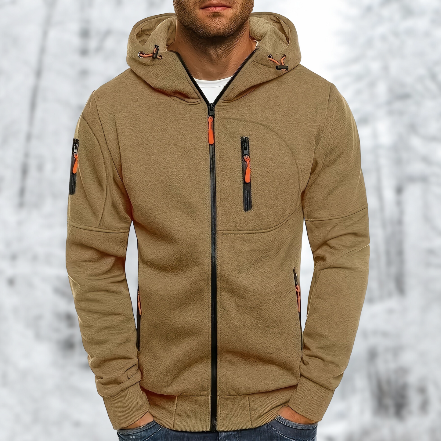 Warm Waterproof Hooded Parka Coat - BritishElegance