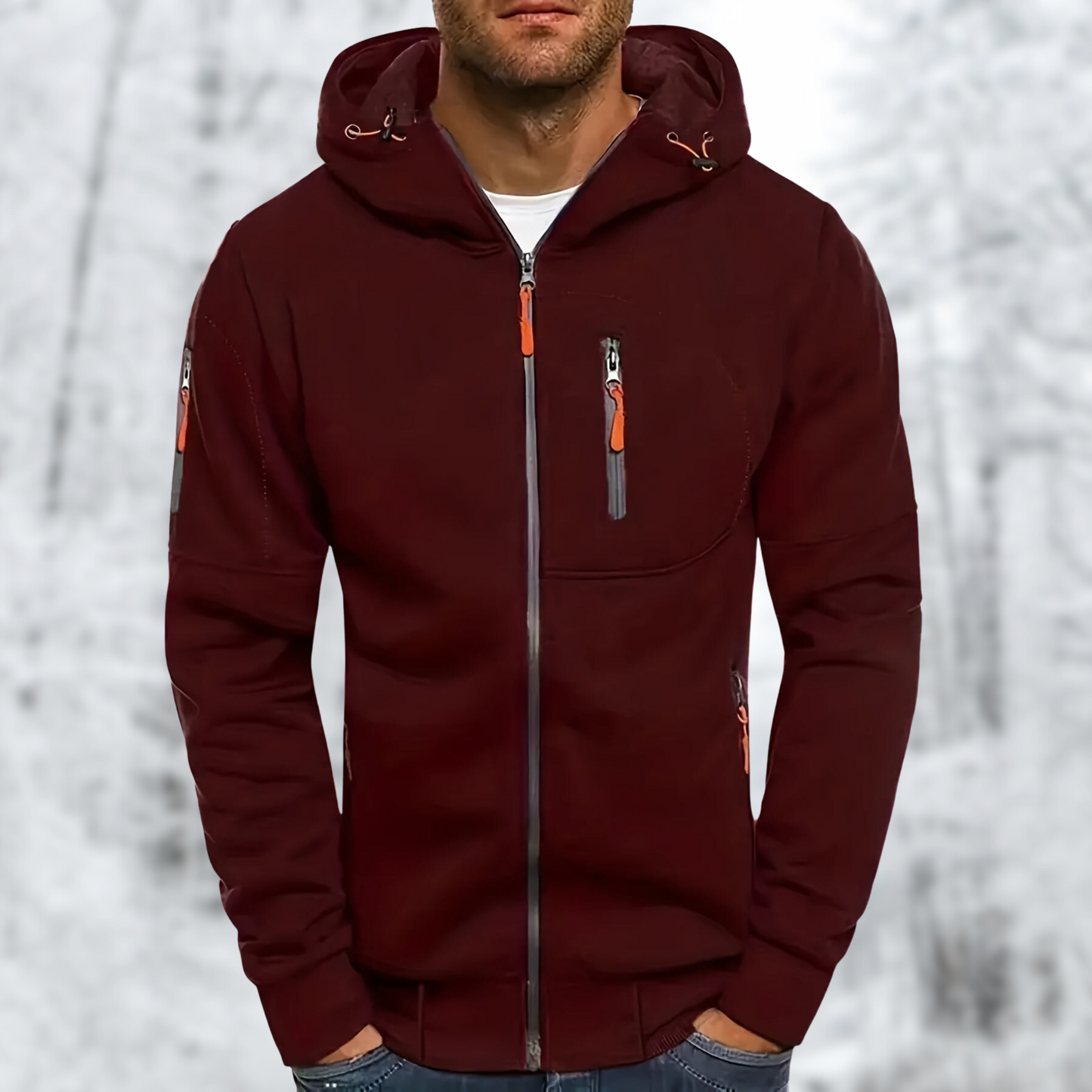 Warm Waterproof Hooded Parka Coat