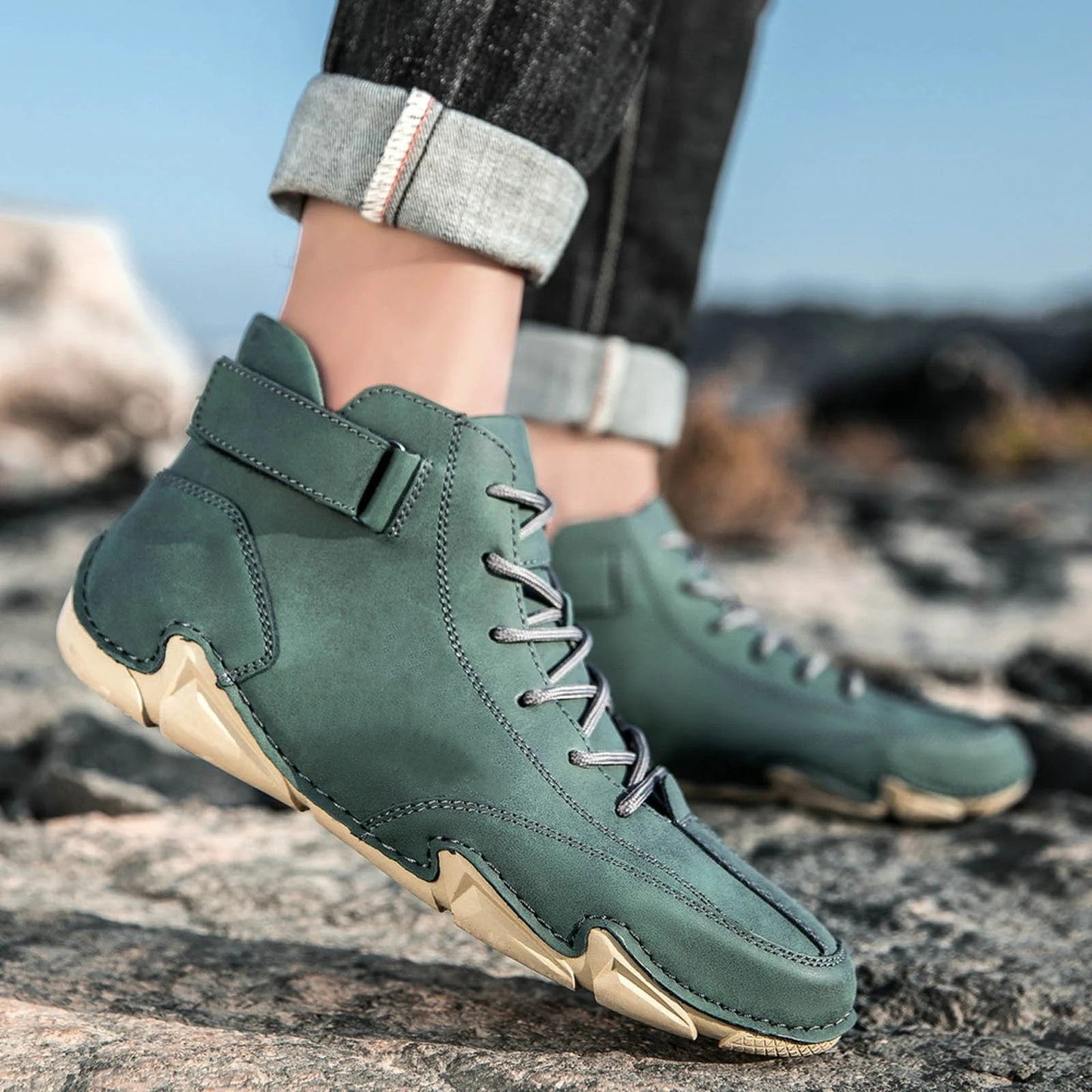 Waterproof Hiking Shoes for Men with Good Grip