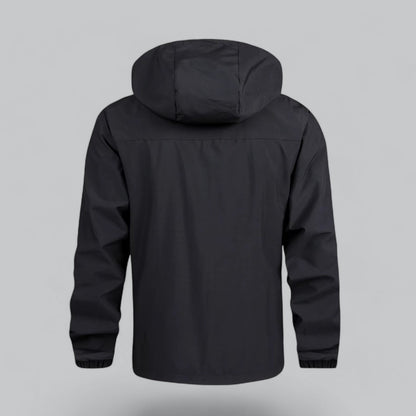 Men’s Lightweight Water-Resistant Hooded Jacket