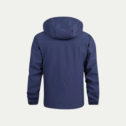 Men’s Minimalist Lightweight Hooded Windbreaker