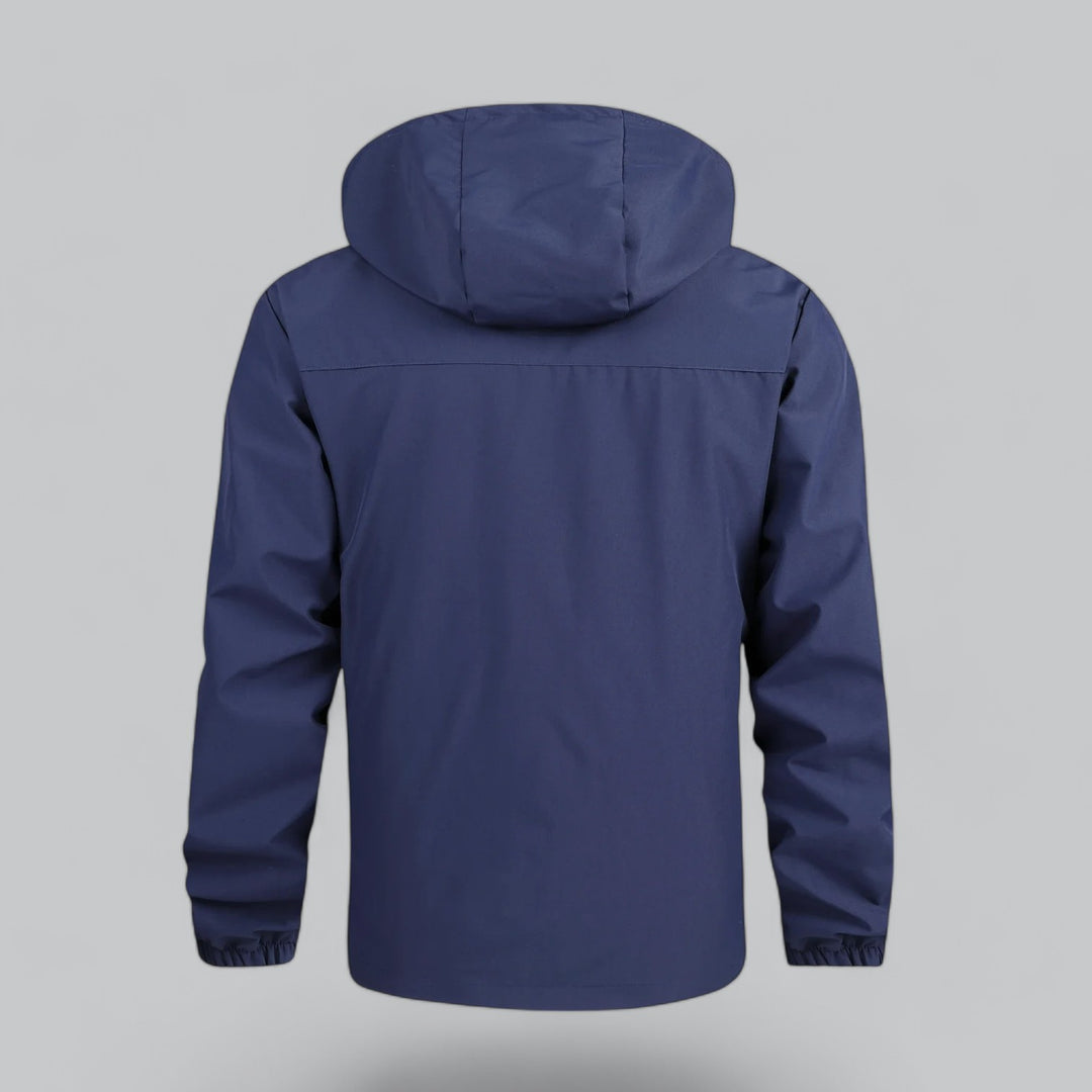 Men’s Lightweight Water-Resistant Hooded Jacket
