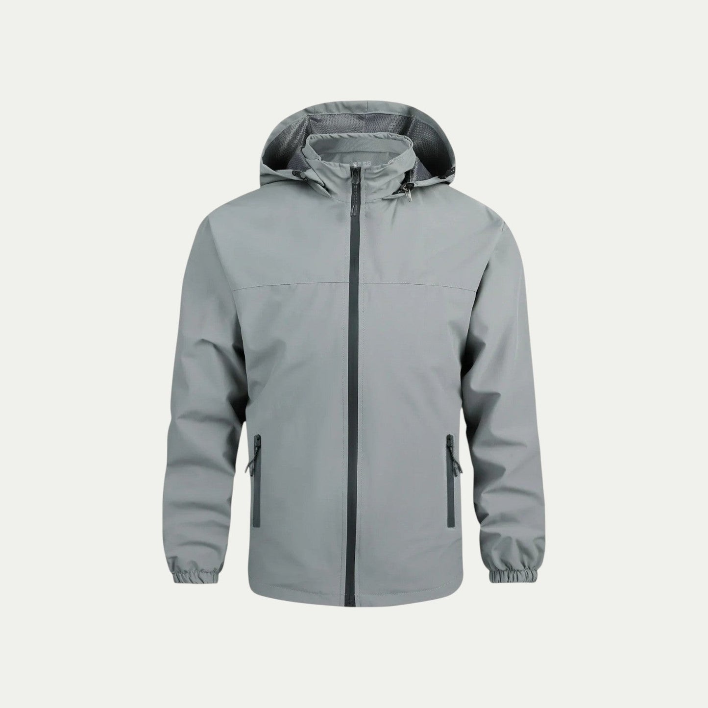 Men’s Minimalist Lightweight Hooded Windbreaker