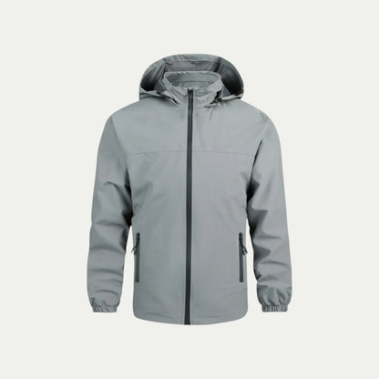 Men’s Minimalist Lightweight Hooded Windbreaker