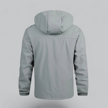 Men’s Lightweight Water-Resistant Hooded Jacket