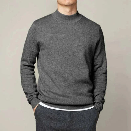 Daniel | Men's High Neck Half-Zip Sweater