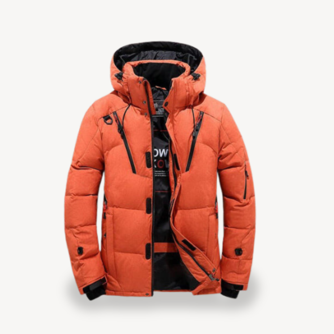 Men’s Heavy Insulated Hooded Technical Parka