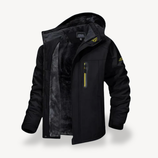 Men’s Faux Fur Lined Technical Winter Parka
