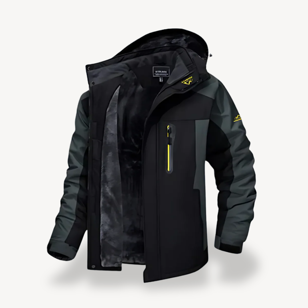 Men’s Faux Fur Lined Technical Winter Parka