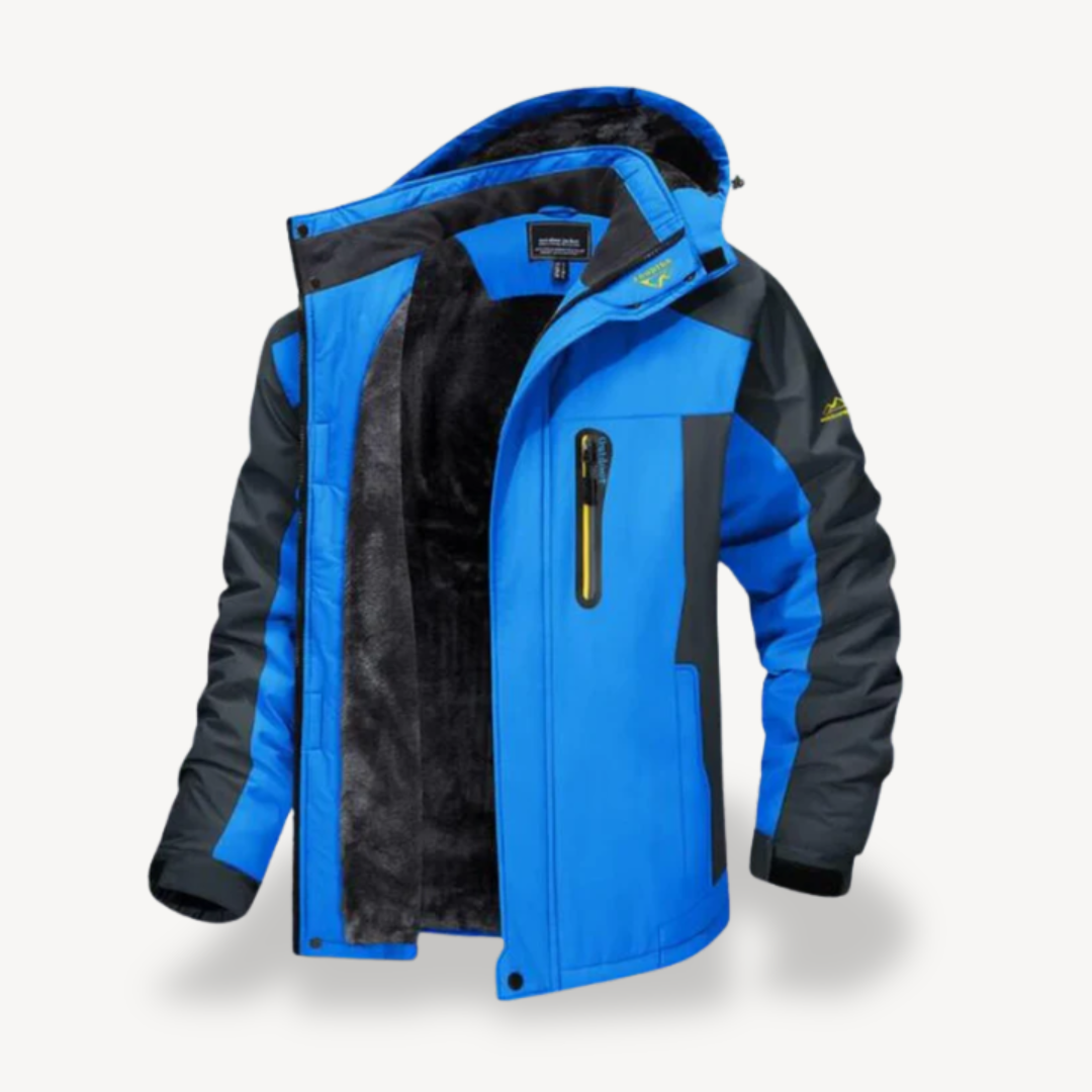 Men’s Faux Fur Lined Technical Winter Parka