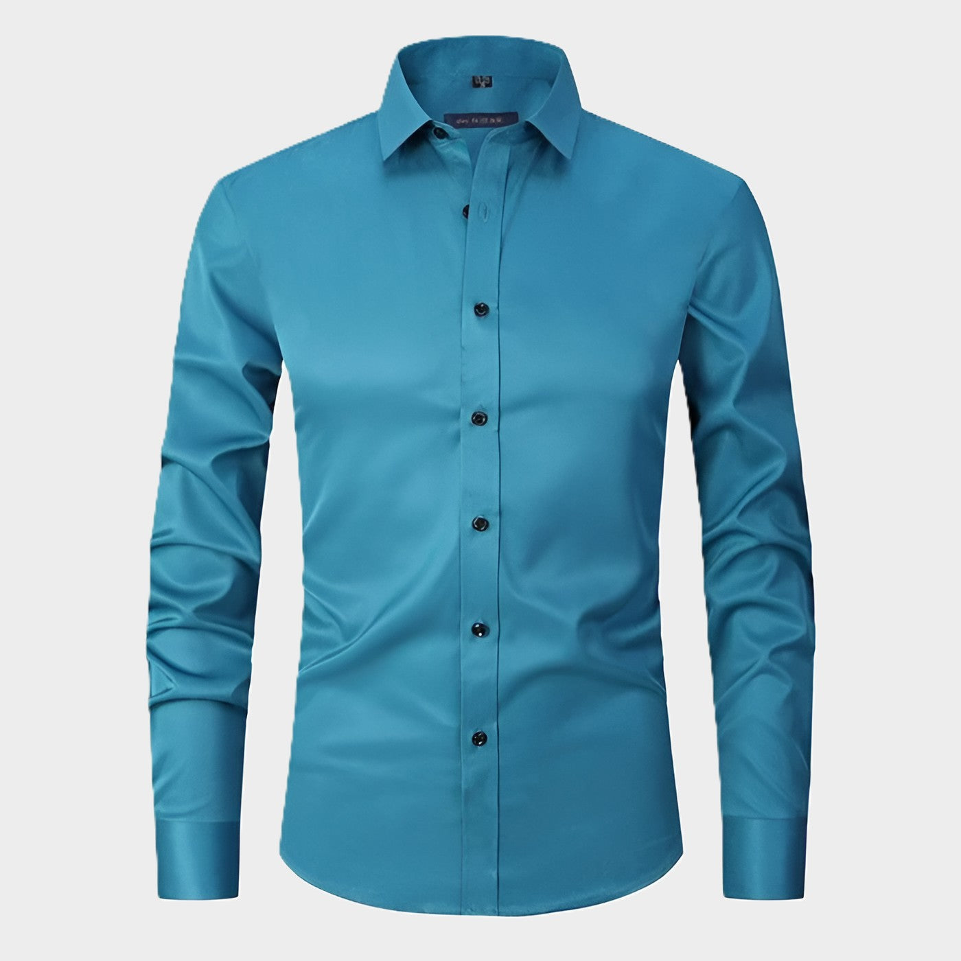 Slim Fit Easy Care Dress Shirt for Men