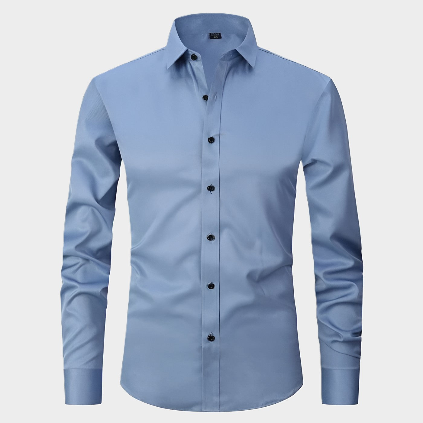 Slim Fit Easy Care Dress Shirt for Men