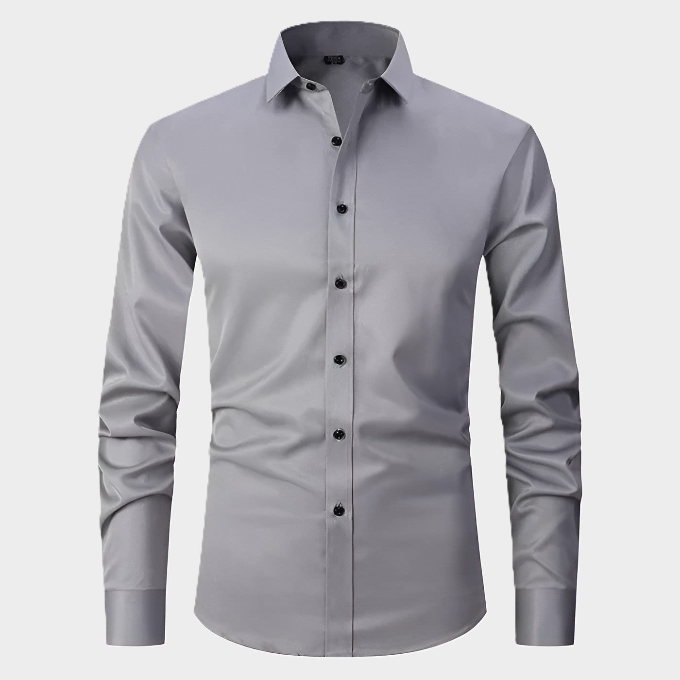 Slim Fit Easy Care Dress Shirt for Men