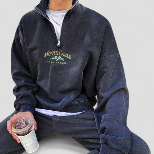 Men’s Vintage Quarter-Zip Sweatshirt