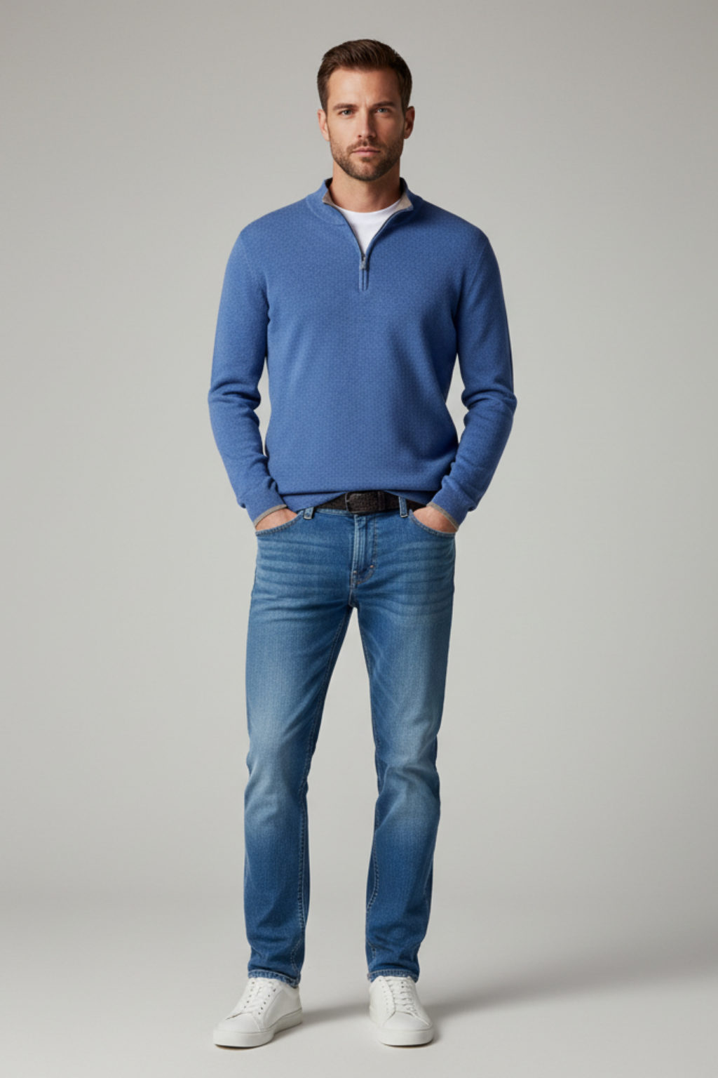 Men’s Zip Up Sweater