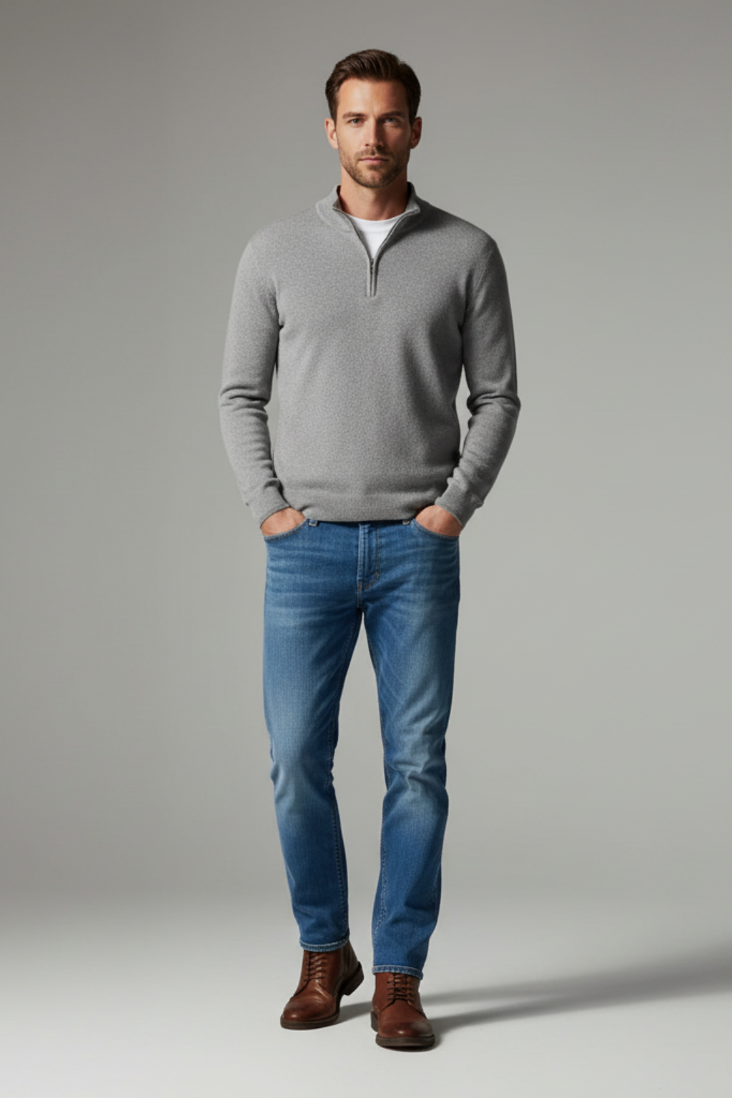 Men’s Zip Up Sweater