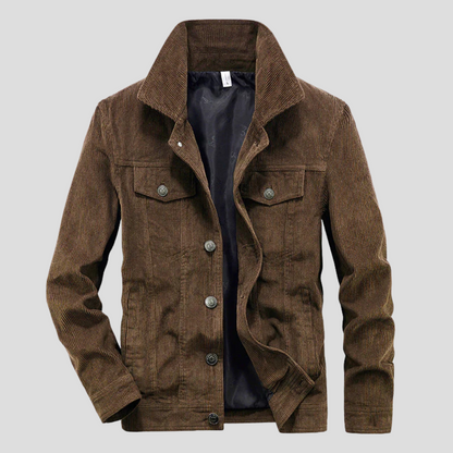 Havren | Corduroy Slim-Fit Jacket for Men with Streamlined Look
