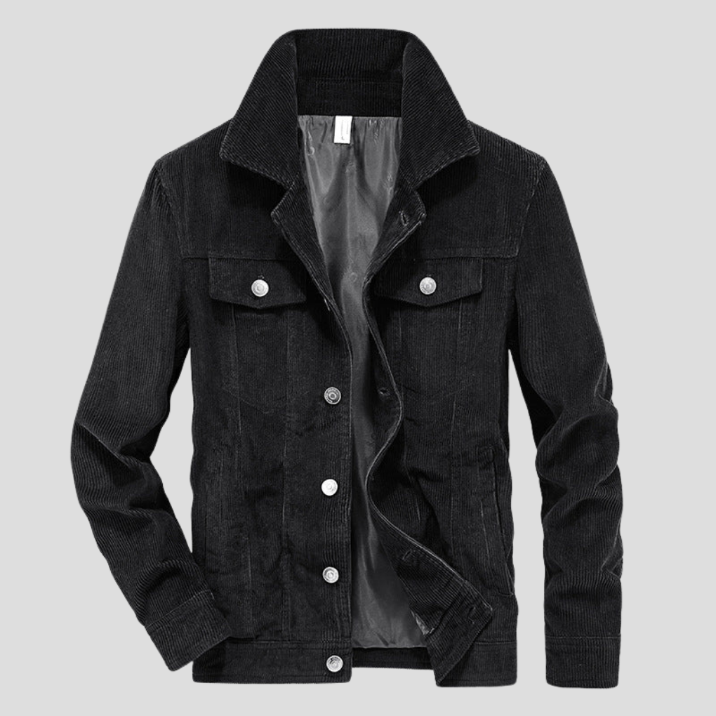 Havren | Corduroy Slim-Fit Jacket for Men with Streamlined Look