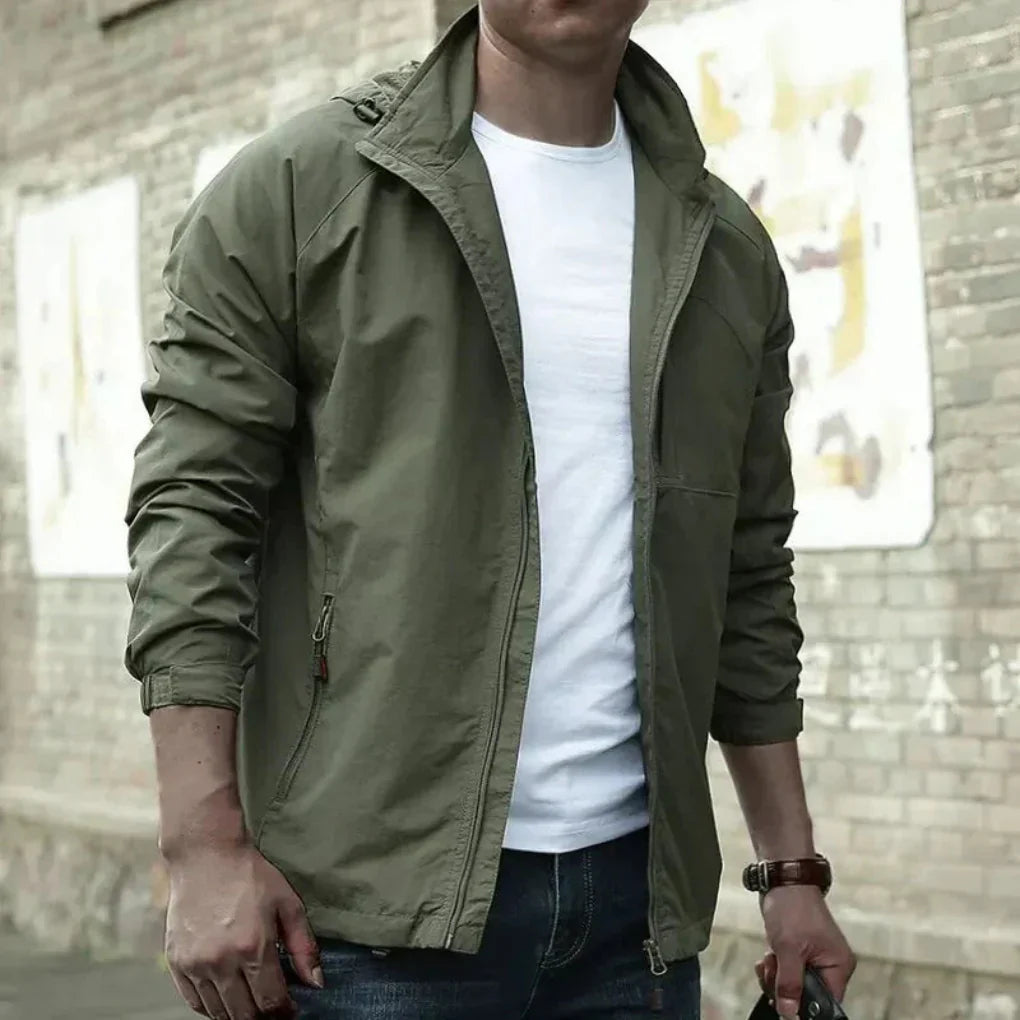 Tarek | Lightweight Transitional Jacket for Men with Modern Cut