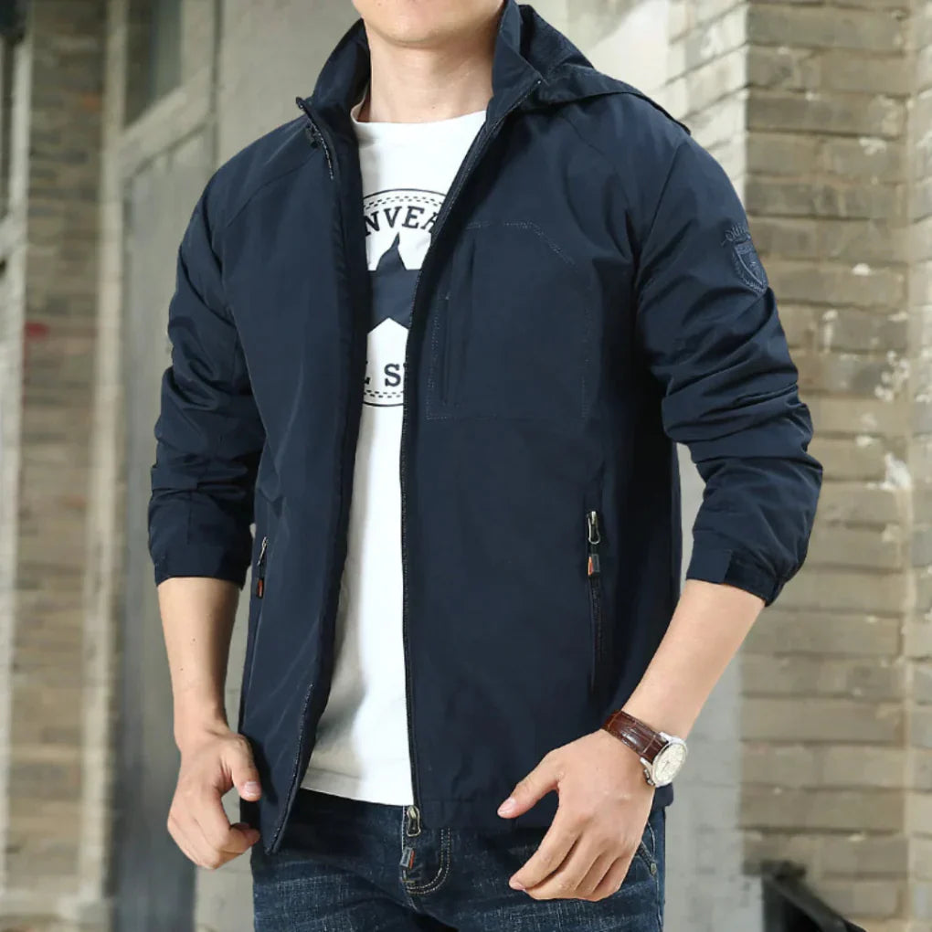 Tarek | Lightweight Transitional Jacket for Men with Modern Cut