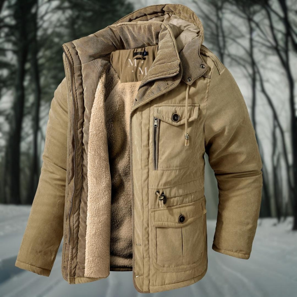 Eldric | Modern Winter Coat for Men with Soft Insulated Warmth