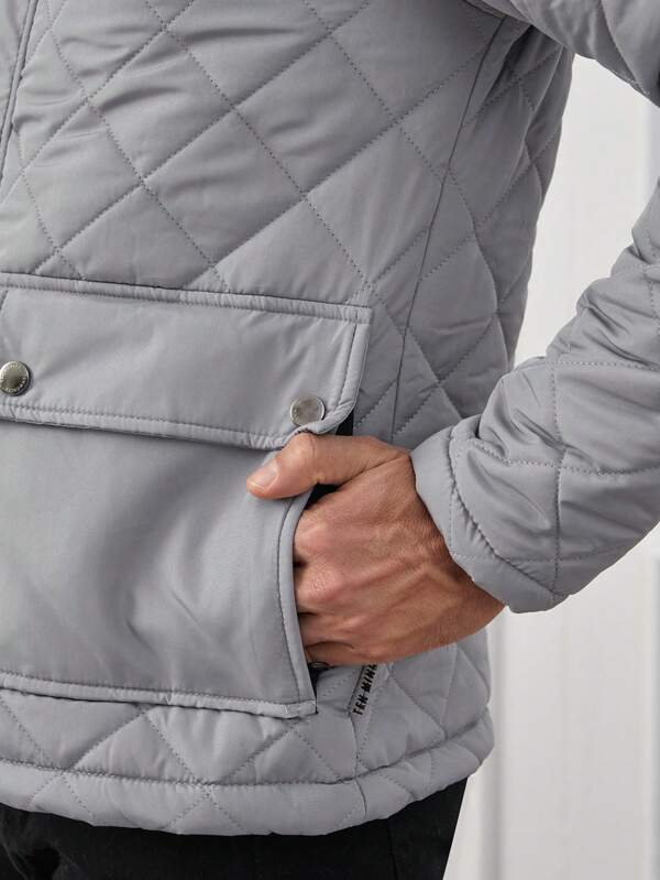 Finn | Classic Men’s Long-Sleeve Puffer Jacket for Winter Comfort