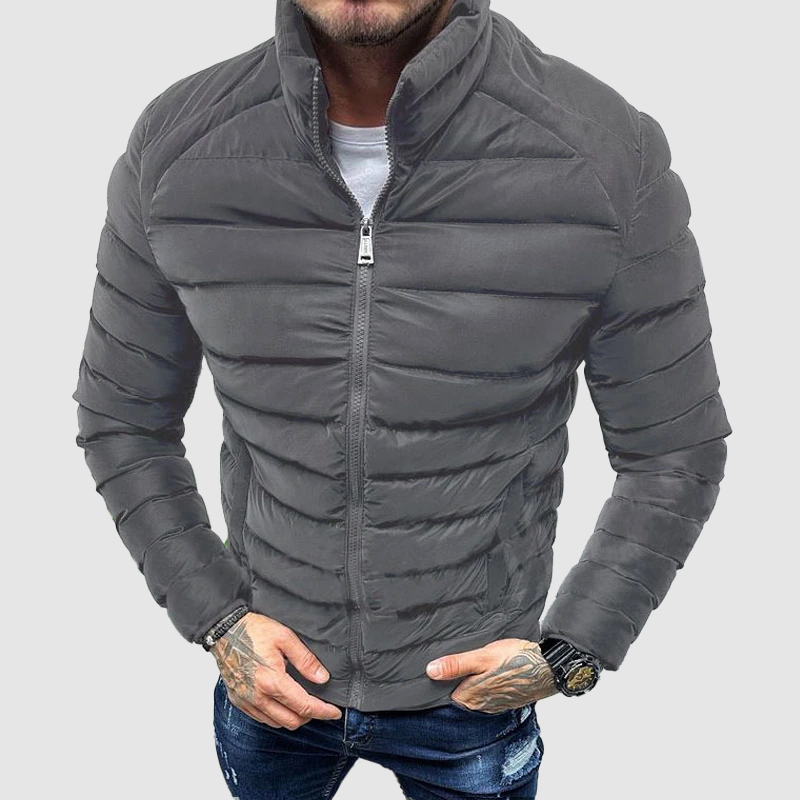 Easton | Insulated Men’s Slim Fit Puffer Jacket for Cold Seasons