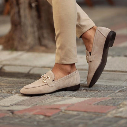 Men’s Almond Toe Horse bit Loafers – Semi-Formal Elegance