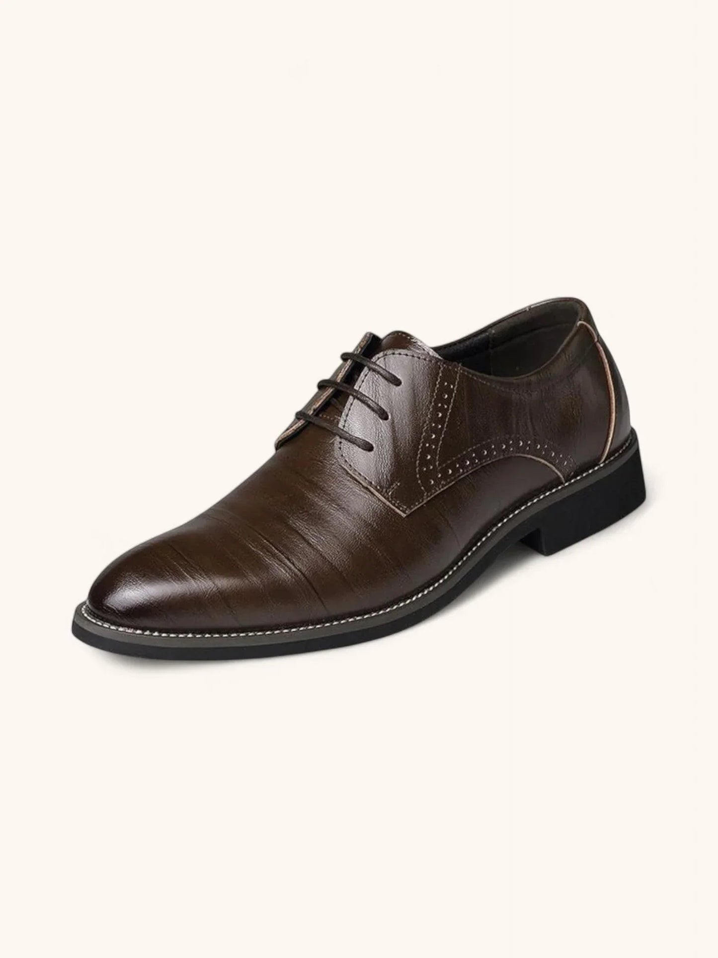 Men’s Brogue Oxford Dress Shoes – Classic Formal Elegance