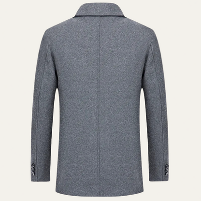 Men’s Plush Lined Three Button Mac Jacket
