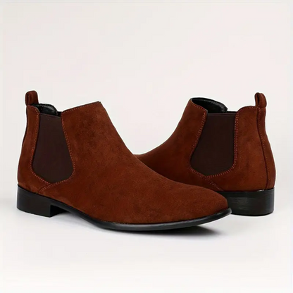 Men's Classic Chelsea Boots – Slip-On Ankle Boots for Formal & Casual Wear