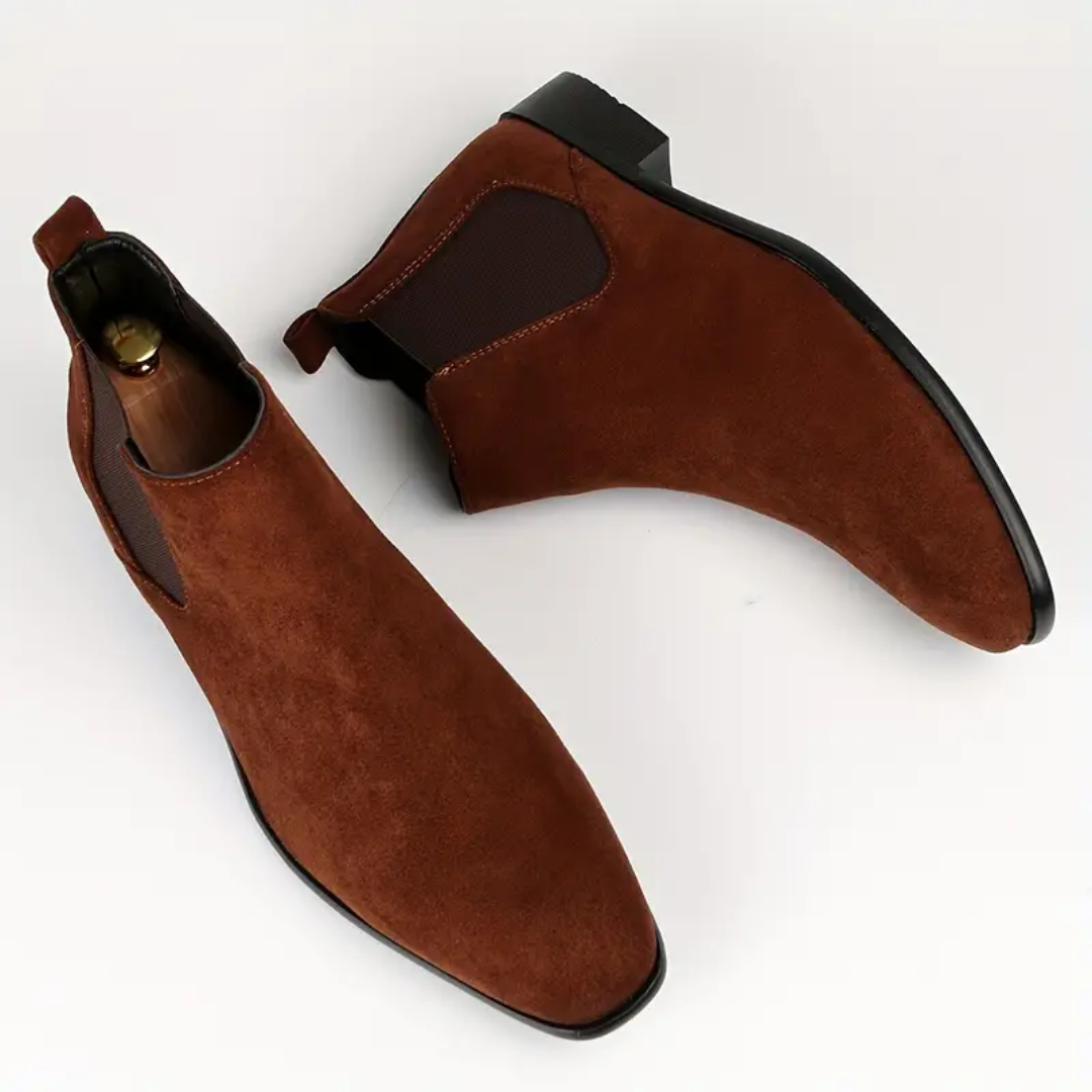 Men's Classic Chelsea Boots – Slip-On Ankle Boots for Formal & Casual Wear