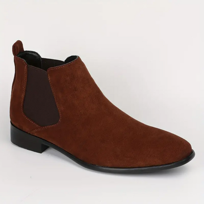 Men's Classic Chelsea Boots – Slip-On Ankle Boots for Formal & Casual Wear