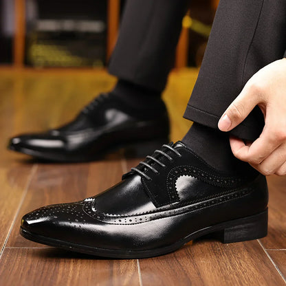 Men’s Classic Dress Shoes – Sleek Formal Design for Everyday Elegance