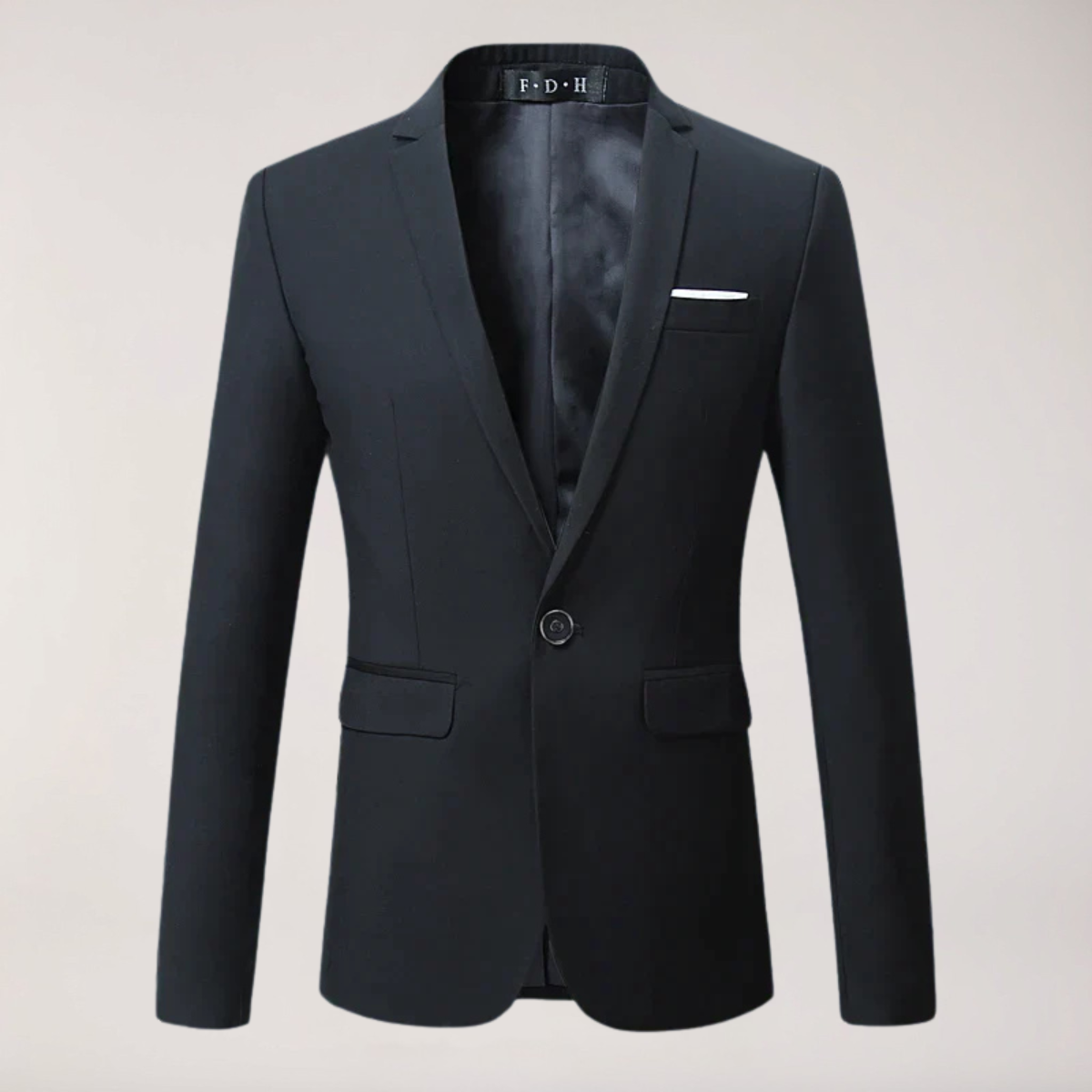 Men's Classic Formal Plain Tailored Blazer