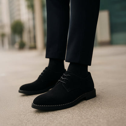Men’s Rugged Moc Toe Wedge Work Boot
