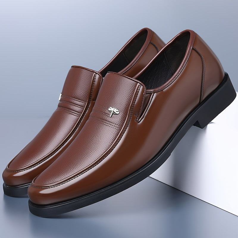 Men’s Classic Loafers – Slip-On Formal Shoes with Lightweight Comfort