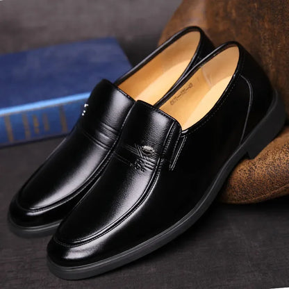 Men’s Classic Penny Loafers – Polished Slip-On Dress Shoes